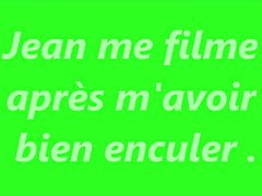 J'aime regarder mon cul ouvert