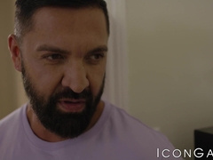 Nicholas Adams feasts and rides Dominic Pacifico and Michael Boston meaty dicks