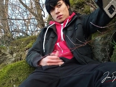 Jon Arteen wants to jism outdoor but it's a destroyed ejaculation