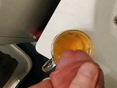 My toilet slave's mouth pissing & pee drinking compilation