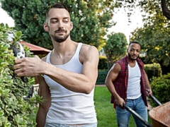 Beautifully shot interracial sex with Dillon Diaz and Johnny B