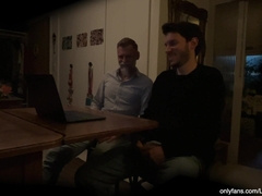 Grandpa and gay grandson masturbating together (REAL!)