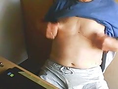 my big sensitive nipples