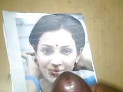 cum on Asha Aunty