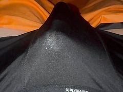 Using vibrator cum in boxer