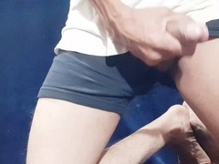 hefty black Cock in Home Gay Massage