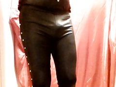 IN HOT TIGHT PANTS AND IN TIGHT UNDER WEAR.