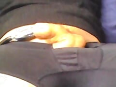 Hairy Dick And Balls Foreskin Air Inflation