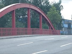 Plastikschlampe in Hamburg - auf offener Strasse in PVC