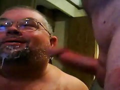 daddy bear sucking cock