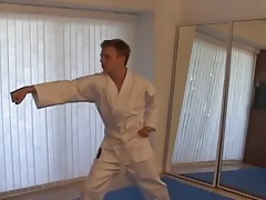 Hot Karate Lesson
