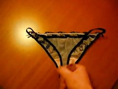 Cum on neighbour's panies