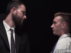 Taboo and forbidden bareback fucking with pastor and twink