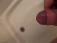 Slo-mo massive shower cumshot