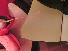 fucking sexy red Peep Toe heels, so tight