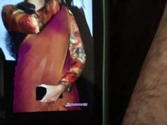 Anupama prameshwari huge cum load on her. navel hole