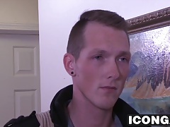 Big stiff pole daddy hammering hard at this hunks asshole