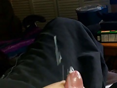 Slow motion cum shot