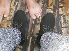 Savoring my beloved's feet.