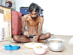 Hot boy Rajeshplayboy993 Cooking aalu curry part 1