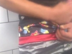 Satin Hand-job with Bulky Twunk Dirk