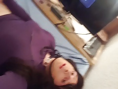 wanking and cumming sissy
