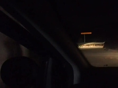 tryst inbetween exhib in winter on a cruising road