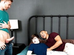 Three-way anal with Dacotah Red, Zion Nicholas, and Will Braun