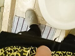 Pissing on my friend toilet #13