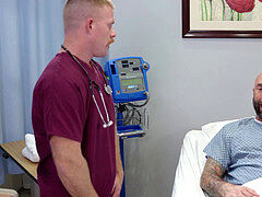 Father, gay doctor, assfuck