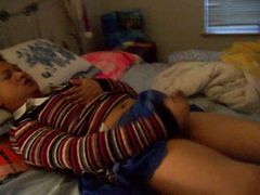Dirty submissive CD slut man prostitute squirming screaming cum with extreme pleasure