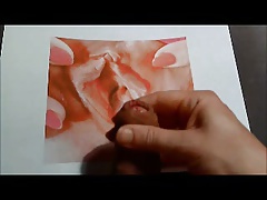 tribute filling Jillians cumfilled pussy