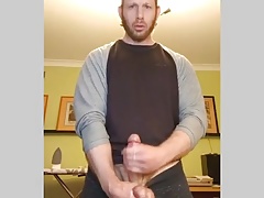 Jerkoff in cloth