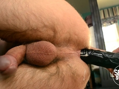 Teen 18+ Anal Orgasms From Bbc Dildo