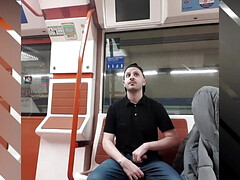 I've jerked on the subway!