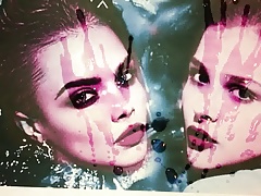 Cara Delevingne & Chloe Moretz cum tribute