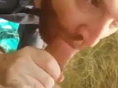 Gangbang Blowjob in the Parking Lot Calle 2