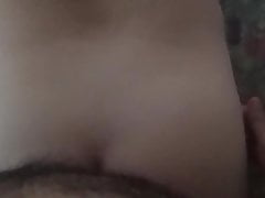 Grandpa getting black cock doggy style