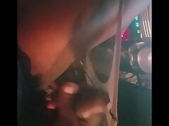 Ebony Fetish Boy Cums HARD in Pantyhose