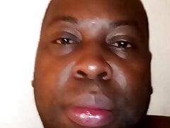 Penis pumping big black cock