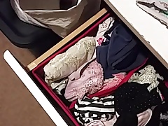 Cum in neighbors wife's panties