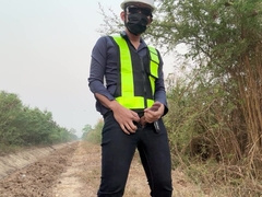 Engineer comes to work before work time