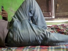 Youthful, old bangladeshi man, locker room