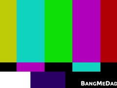 Mature dude barebacks young twink doggystyle