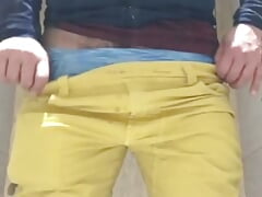 Playing in the public locker room