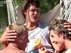 Anal invasion, uncut foreskin, gay uncut