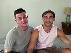 French Teen Joe Pounds Out Adam's Tight Hole!