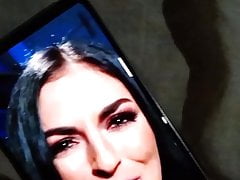 Cuckold cumshot on wwe Sonya deville