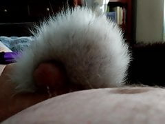 Fox fur and my cock fun