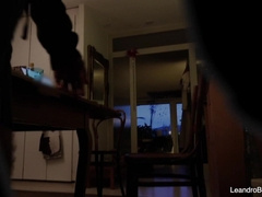 His real step grandfather sees step grandson wank off (pillow-biter)